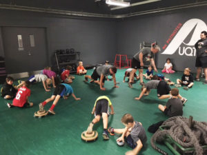 Entrainement enfants